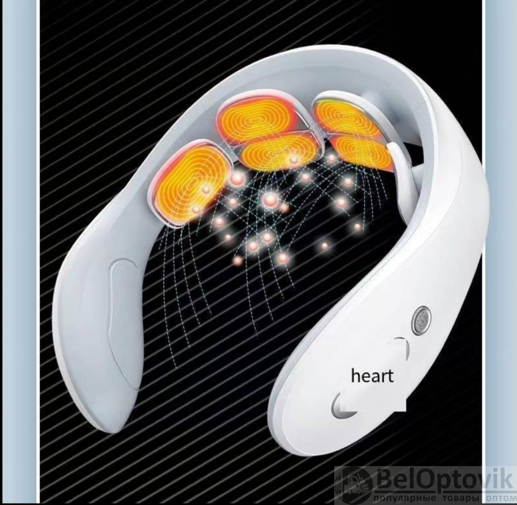 Электроимпульсный массажер для шеи Smart Neck Massager JT-66 (6 ...