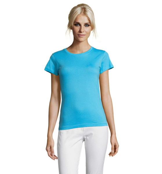 Футболка женская Regent Women, бирюзовая, S–XXL