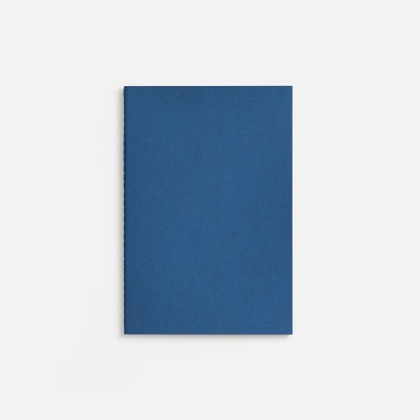 Блокнот Marco в клетку, синий, 20,7x14x0,6 см