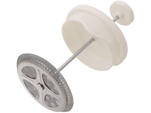 Френч-пресс «Intense», Цвет белый/прозрачный