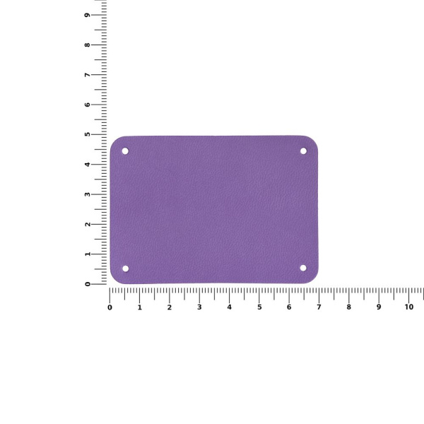 Лейбл Eta Latte, XL, фиолетовый, 5х7 см