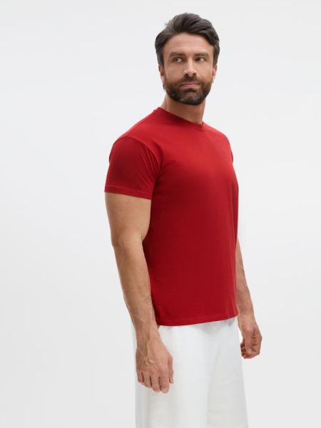 Футболка Imperial 190, вишнево-красная, S–XXL