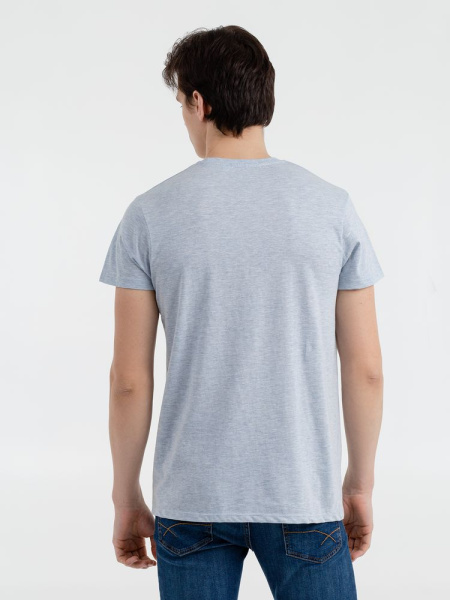 Футболка мужская Regent Fit 150, голубой меланж, XS–XXL