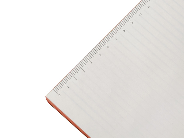 Блокнот в гибкой обложке А5 «C1» софт-тач, Цвет оранжевый