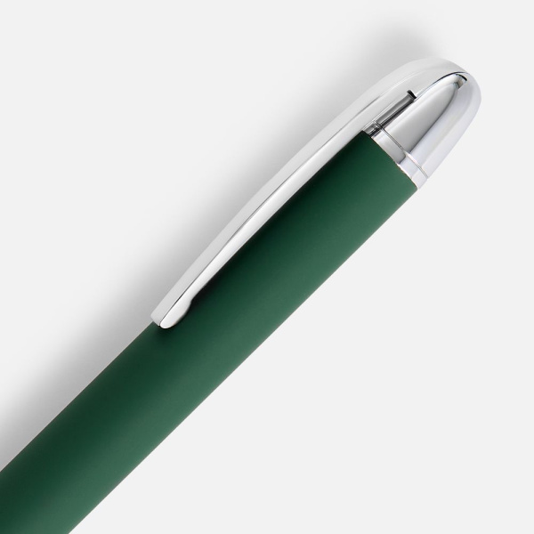 Ручка шариковая Arc Soft Touch, зеленая, 13,8х1,2 см