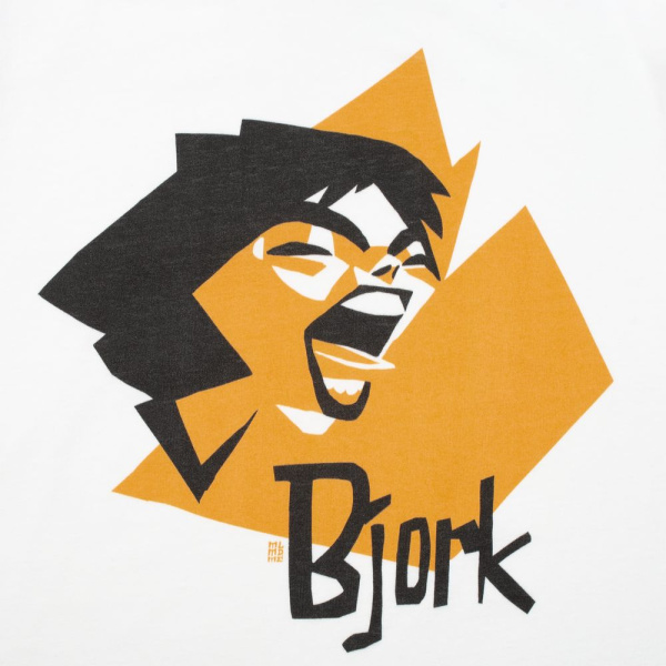 Футболка женская «Меламед. Bjork», белая, S–XXL