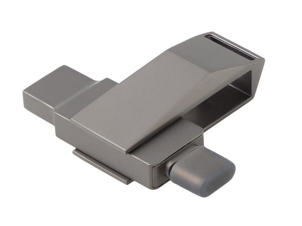 Флешка 64 ГБ USB Type-C и USB 3.0 «Тесла», Цвет темно-серый