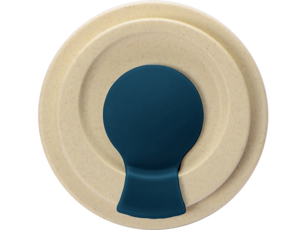 Стакан из пшеничного волокна «Flava», Цвет бежевый/синий индиго