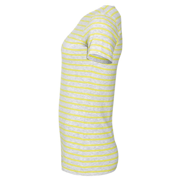 Футболка Miles Women серая с желтым, XS–XXL