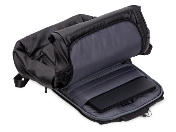 Водостойкий рюкзак Giant для ноутбука 15.6", Цвет черный