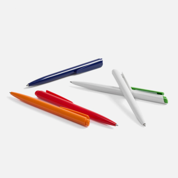 Ручка шариковая Senator Dart Polished, оранжевая, 14,3x1 см