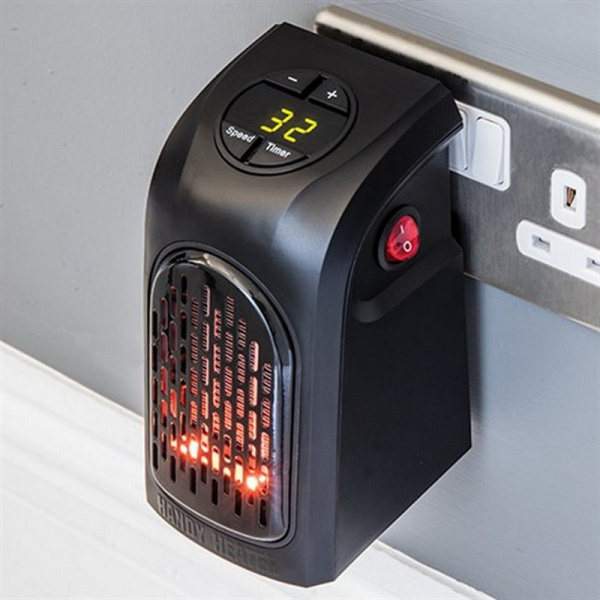 Портативный обогреватель быстрое тепло Rovus Handy Heater с пультом управления, 400W