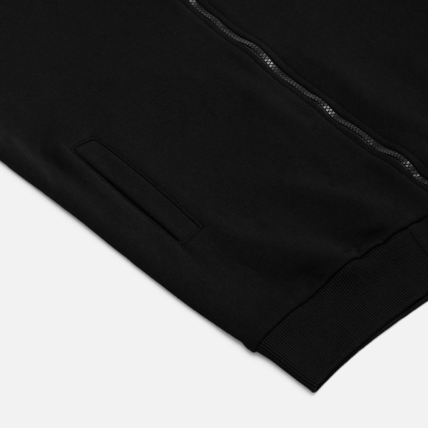 Бомбер унисекс Townie, черный, S–XL