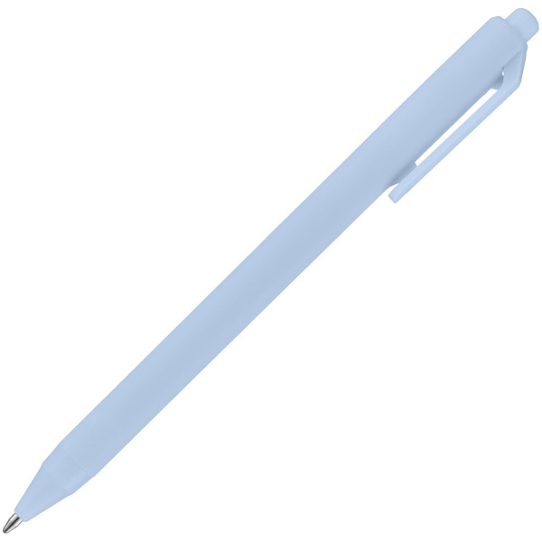 Ручка шариковая Cursive Soft Touch, голубая, 14,5х1 см