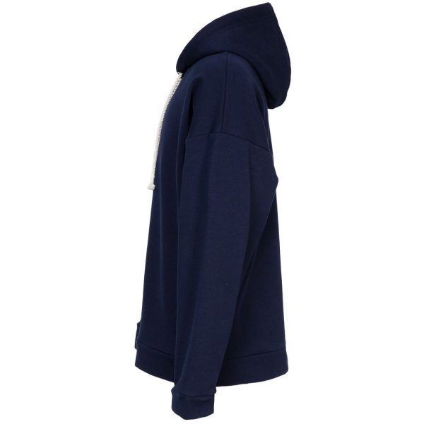 Худи унисекс оверсайз Seamark, темно-синее, XS–XXL