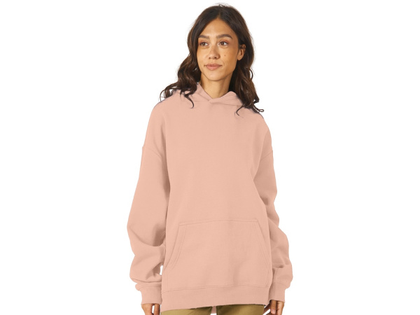 Толстовка с капюшоном оверсайз «Berlin» унисекс, Размер XS-S, Цвет лососевый