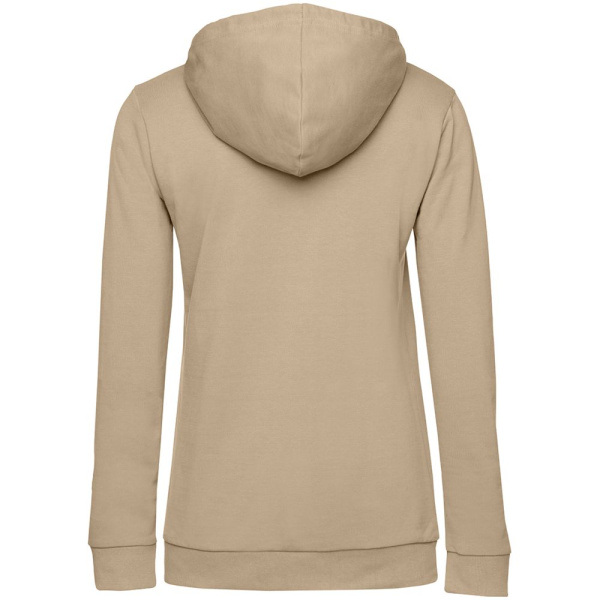 Толстовка с капюшоном женская Hoodie, бежевая, XS–XXL