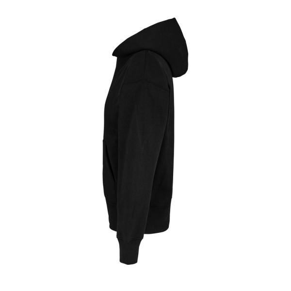 Худи оверсайз унисекс Origin, черное, S–3XL