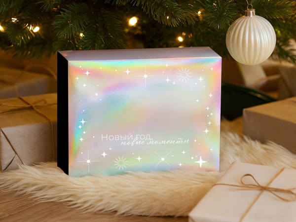 Подарочный набор «Re:Haven» с пледом, увлажнителем и кружкой, Цвет черный