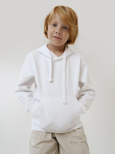 Худи детское Kirenga Kids 2.0, белое, 6–14 лет