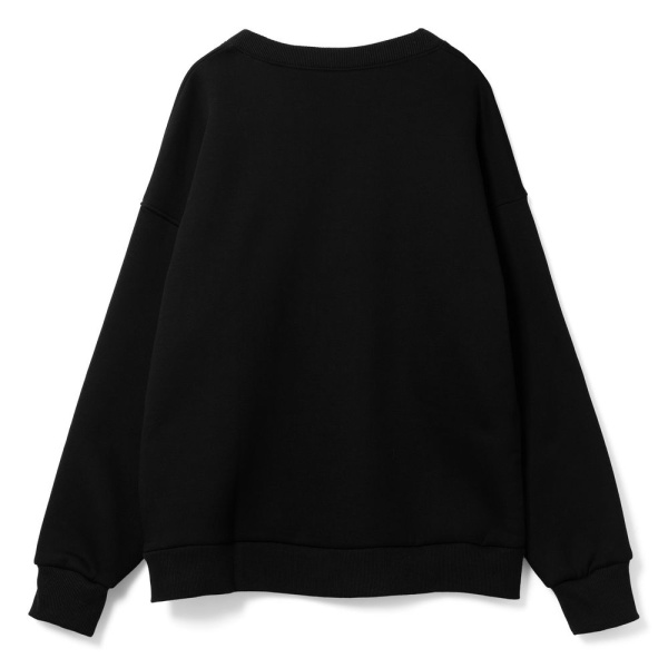Свитшот оверсайз унисекс True Self, черный, S–XXL