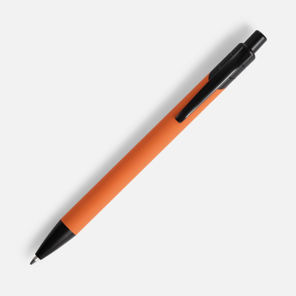 Ручка шариковая Undertone Black Soft Touch, оранжевая, 14,5х1 см