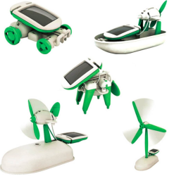 Конструктор робот с солнечной батарейкой Solar Robot Kits 6 в 1