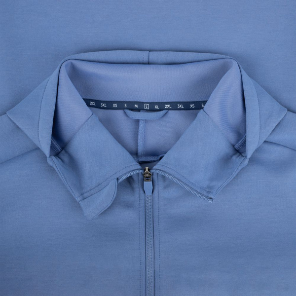 Куртка с капюшоном унисекс Begi, синяя, S–XXL