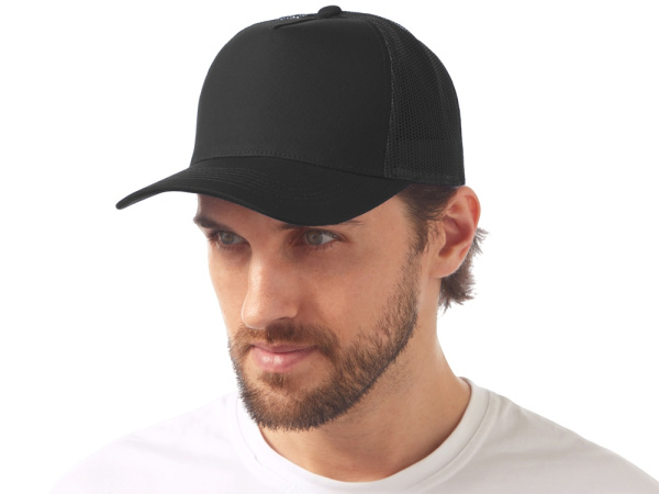 Бейсболка «Kansas», Цвет черный