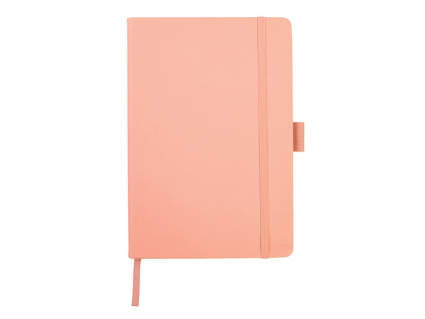 Блокнот А5 в твердой обложке «Vision 2.0» soft-touch, Размер А5, Цвет пыльно-розовый