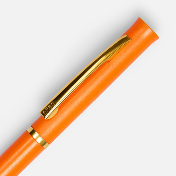 Ручка шариковая Euro Gold, оранжевая, 13,3х0,8 см