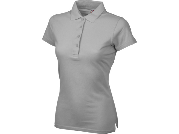 Рубашка поло "First" женская, Размер XL, Цвет стальной серый