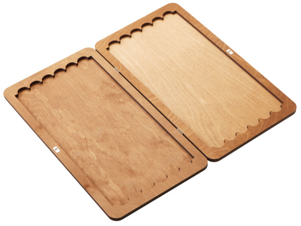 Деревянные нарды «Moves», Цвет мокко