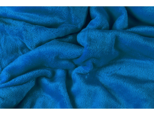 Плед мягкий флисовый «Fancy», Цвет синий индиго