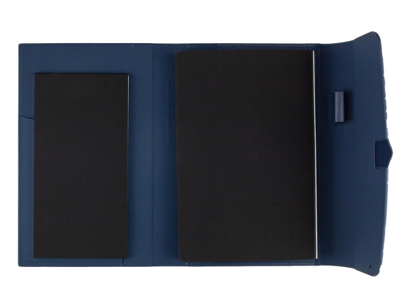Ежедневник недатированный А5 «Senate» с магнитным клапаном, Размер A5, Цвет синий