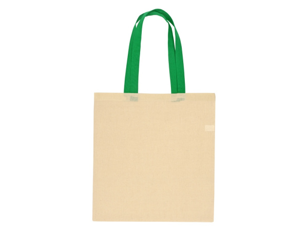 Сумка «Nevada», 100 г/м2, Цвет натуральный/зеленый
