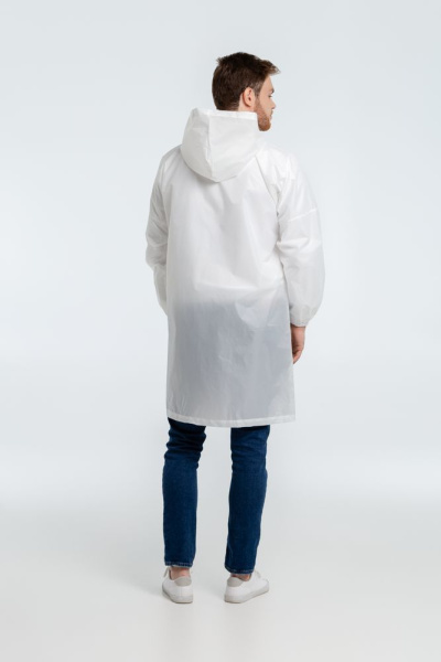 Дождевик унисекс Rainman, белый, XS–XXL