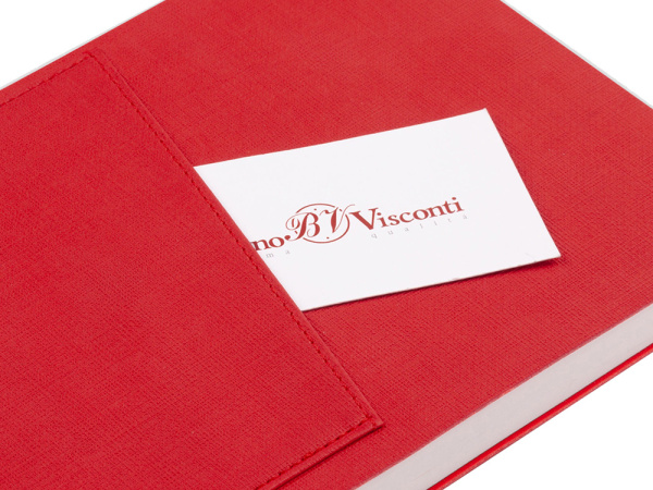 Ежедневник недатированный А5 «Barcelona», Цвет красный