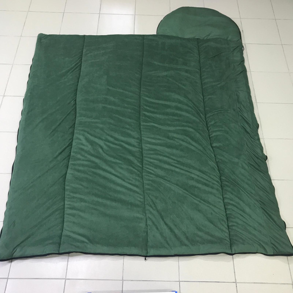 Спальный мешок с подголовником «Expert» одеяло (225*85, ватфайбер, до -25С) РБ