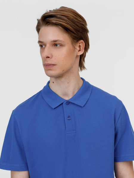 Рубашка поло унисекс Pulse, ярко-синяя (royal), S–5XL