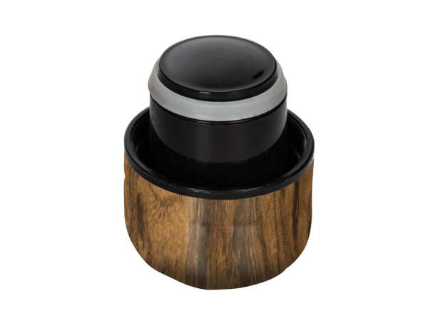 Вакуумная термобутылка «Britewood S4», 500 мл, крафтовый тубус, Цвет дерево