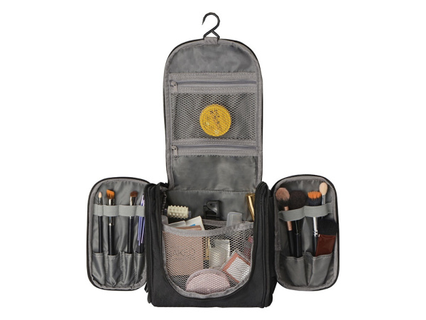 Несессер для путешествий «Keep Safe», Цвет черный/серый