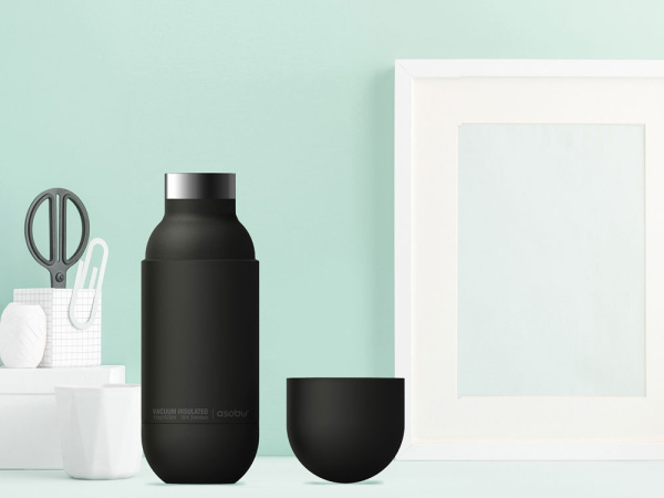 Термос «ORB», Цвет черный