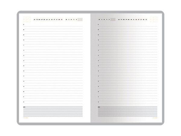 Ежедневник недатированный А5 «Mercury», Цвет синий нэйви