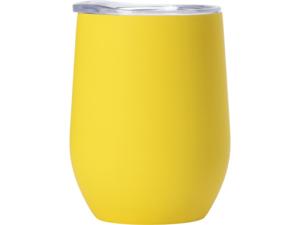 Термокружка «Vacuum mug C1», soft touch, 370 мл, Цвет желтый