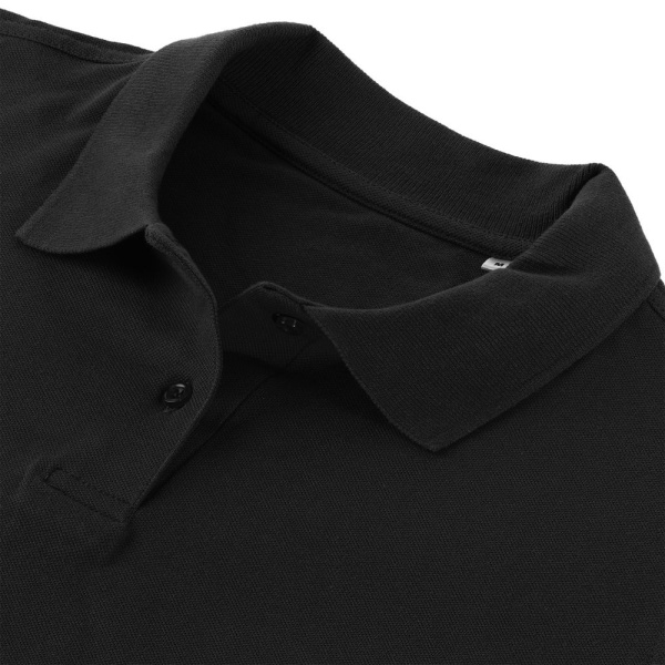 Рубашка поло женская Virma Stretch Lady, черная, S–XXL