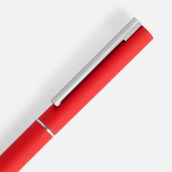 Ручка шариковая Blade Soft Touch, красная, 14х0,9 см