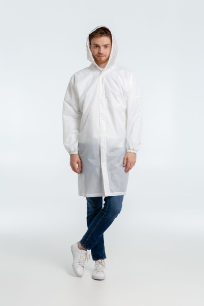 Дождевик унисекс Rainman, белый, XS–XXL