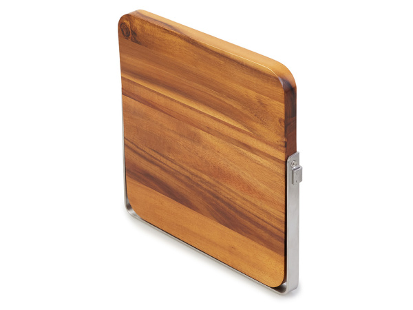 Набор ножей на магнитной подставке «Терон», Цвет натуральный/серебристый