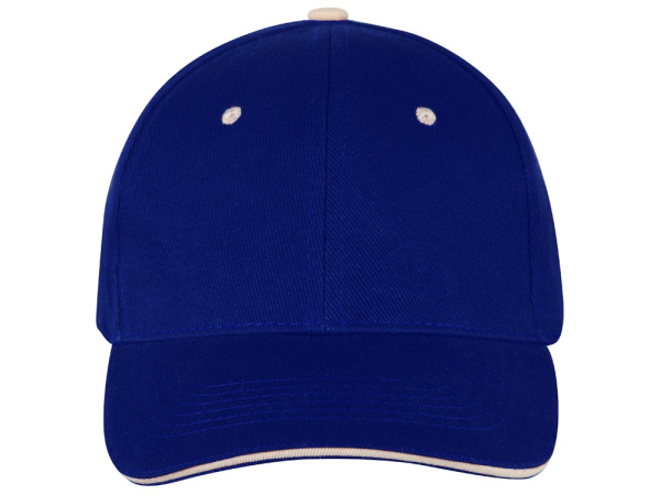Бейсболка «New Castle», Цвет классический синий/натуральный